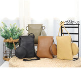 Mini Mobile Phone Bag for Girls PU Handbag