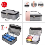 Portable Insulated Lunch Bag for Students & Office Workers