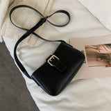 Square Vintage Shoulder Bags Women Zipper Mori Girls Office Ladies Waterproof