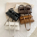 Square Women Shoulder Bag High Crossbody Bag Ladies Messenger Bag