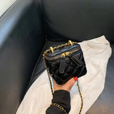 Square Women's Lipstick Bag Messenger Bag Mini Crossbody Handbag