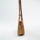 Woven Straw Bags for Women Rattan Beach Handbag