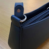 Square Zipper Shoulder Bags Women Chain Cross Body Basic Leisure
