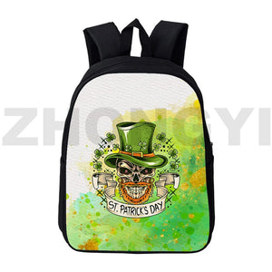 St. Patrick's Anime Clover Daily Pack 16 Inch Bookbag