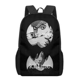 3D Print School Backpack for Boys Girls Teens Book Bag