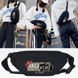 Women's Star Printing Waist Bag Crossbody Shoulder Sport Mobile Phone Pouch