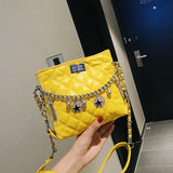 Star Chain Women's Shoulder Bag Winter Girl Bag