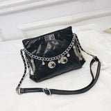 Star Chain Women's Shoulder Bag Winter Girl Bag