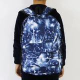 Starry Sky Backpack Galaxy Stars Universe Space School Bag Laptop Travel Bags