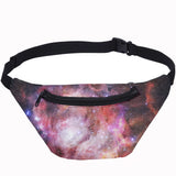Starry Sky Fanny Pack Waist Bag Running Belt Mini Crossbody Bag