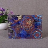 Starry Sky Passport Holder Pu Leather Travel Wallet Landscape Passport Cover