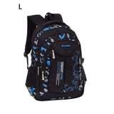 Stationery Storage School Bag Zipper Closure Backpack Large Capacity