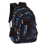 Stationery Storage School Bag Zipper Closure Backpack Large Capacity