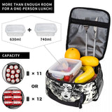 Stay Weird Insulated Lunch Bag for Women Leakproof Halloween Witch Cooler