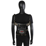 Steam Punk Chain Bag Pu Minority Motorcycle Women Bag Single Shoulder