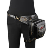 Steam Punk Chain Bag Pu Minority Motorcycle Women Bag Single Shoulder