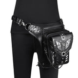 Steampunk Chain Bag Single Shoulder Messenger Waist Fanny Pack Purse Sac Banane