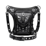 Steampunk Chain Bag Single Shoulder Messenger Waist Fanny Pack Purse Sac Banane