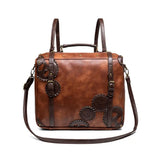 Steampunk Medieval Retro Style Women's Messenger Laptop Backpack