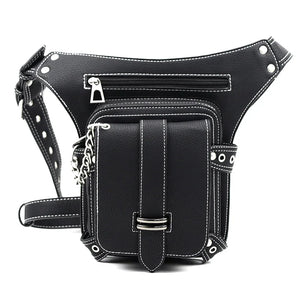 Steampunk Retro Waist Bag Gothic Messenger Bag