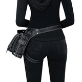 Steampunk Retro Waist Bag Gothic Messenger Bag