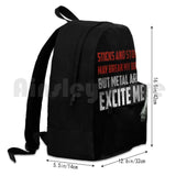 Waterproof Hiking Backpack Bucky Barnes Rhianna S M Typography