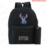 Stitch 3D Print Children Backpack Student Schoolbag Boys and Girls