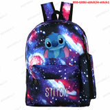 Stitch 3D Print Children Backpack Student Schoolbag Boys and Girls