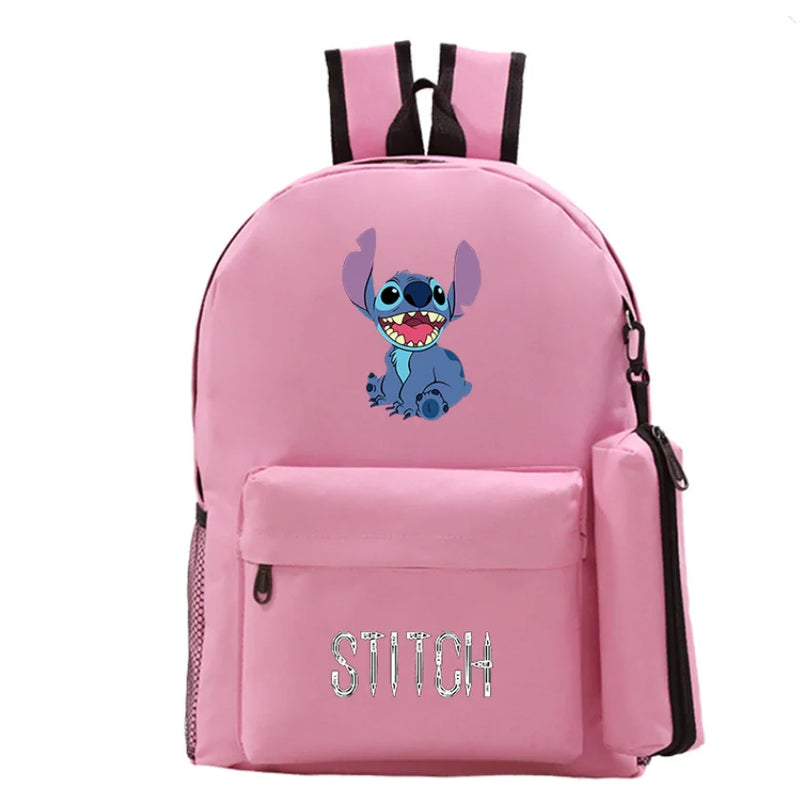 Stitch 3D Print Children Backpack Student Schoolbag Boys and Girls