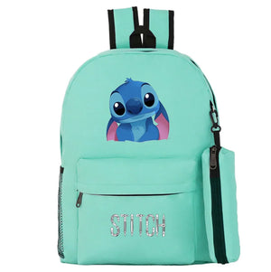 Stitch 3D Print Children Backpack Student Schoolbag Boys and Girls