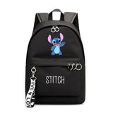 Stitch Bags School Backpack Pattern Cartoon Stitch Schoolbag Teens School Bag