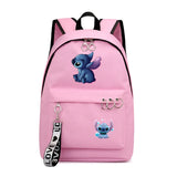 Stitch Bags School Backpack Pattern Cartoon Stitch Schoolbag Teens School Bag