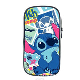 Stitch Cartoon Anime Pencil Case Nylon Pencil Box School Pen Bag Wallet