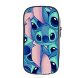 Stitch Cartoon Anime Pencil Case Nylon Pencil Box School Pen Bag Wallet