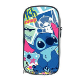 Stitch Print Cosmetic Case Pencil Bag Makeup Bags Girls School Pencil Box
