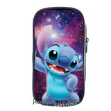 Stitch Print Cosmetic Case Pencil Bag Makeup Bags Girls School Pencil Box