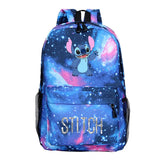 Stitch Students Boys Girls Back to School Gift Mochila Pattern Laptop Backpack