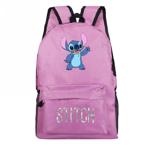 Stitch Students Boys Girls Back to School Gift Mochila Pattern Laptop Backpack