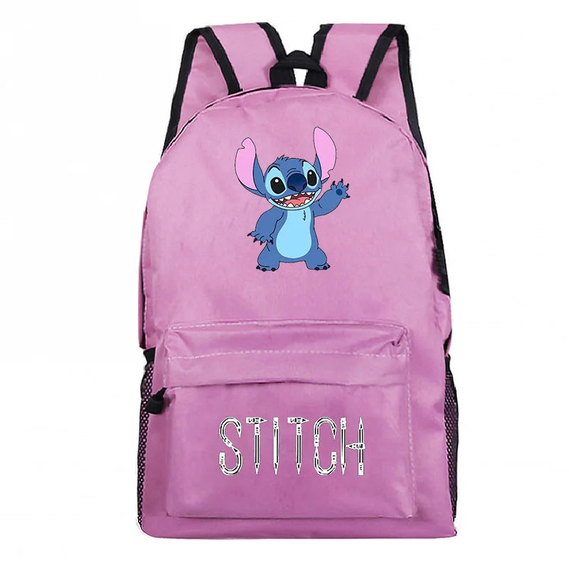 Stitch Students Boys Girls Back to School Gift Mochila Pattern Laptop Backpack