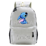 Stitch Backpack Cartoon Women Men School Bags Travel Daily Mochilas