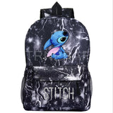 Stitch Backpack Cartoon Women Men School Bags Travel Daily Mochilas