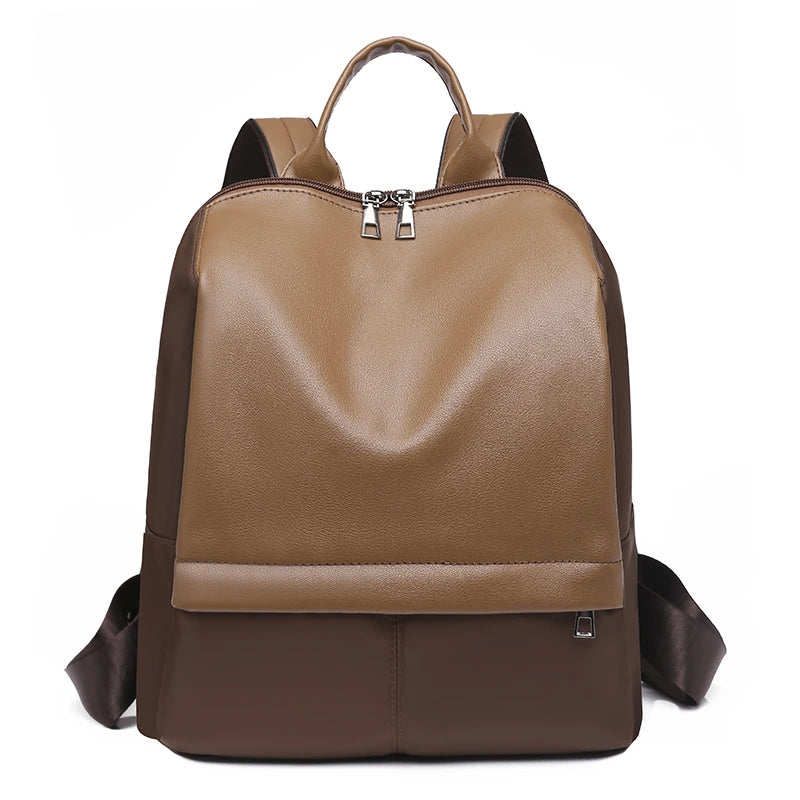 Waterproof Oxford Ladies Backpack for College School Bag