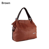 Soft PU Leather Shoulder Bag Large Capacity Totes