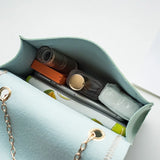Women's Summer Shoulder Bag Chain PU Leather Messenger Bag