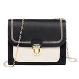 Women's Summer Shoulder Bag Chain PU Leather Messenger Bag