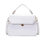 Stone Patent Crossbody Bag for Women Small Handbag PU Leather Ladies Evening Bag