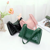 Stone Patent Crossbody Bags for Women Small Handbag Small Bag PU Leather Hand Ba