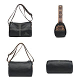 Stone Pattern Leather Handbag Small Shoulder Crossbody