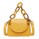 Stone Pattern PU Leather Crossbody Bags For Women