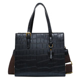 Stone Pattern Shoulder Bag Women Travel Bags Leather Pu Quailty Bag